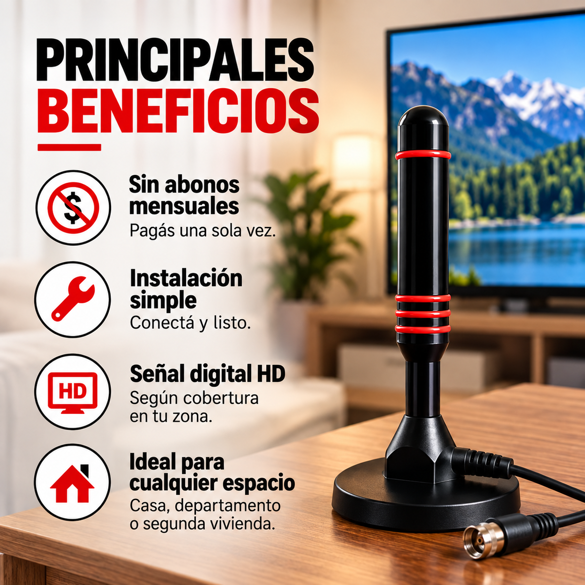 Antena Digital HD