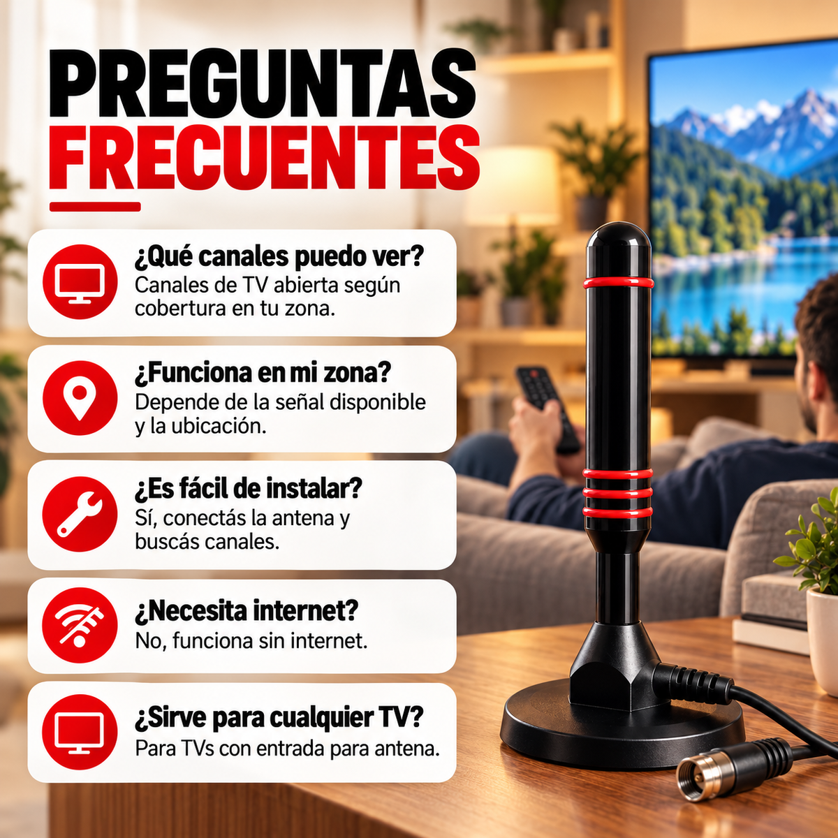 Antena Digital HD